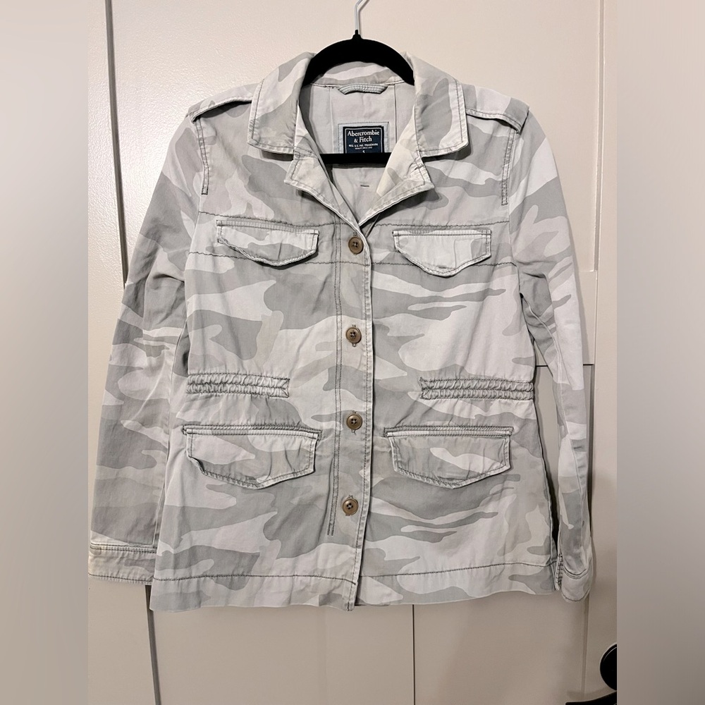 Abercrombie and Fitch camo jacket